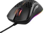 Žaidimų pelė DELTACO GAMING GAM-108, laidinė, 6400 DPI, RGB, USB, juodos sp.