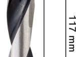 Grąžtas metalui BOSCH PointTeQ, 8,5 x 75 x 117 mm, 1 vnt.