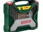 Įrankių rinkinys BOSCH X-Line, 50 dalių