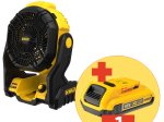 Akumuliatorinis ventiliatorius DEWALT XR DCE512N, 18 V, be akumuliatoriaus ir kroviklio