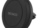 Automobilinis laikiklis DELTACO ARM-C101, magnetinis, skirtas mobiliajam telefonui, tvirtinamas į ventiliacijos groteles, juodos sp.