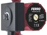 Elektroninis cirkuliacinis siurblys FERRO GPA II 25-6-130, šildymo ir saulės energijos sistemoms, 0604W