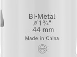 Bimetalinė gręžimo karūna BOSCH, 44 mm