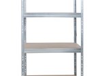 Sandėliavimo lentyna AR SHELVING Garage Series Rivet S, metalinė, 4 lentynos, 180 x 90 x 45 cm