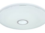 Lubinis LED šviestuvas GLOBO Connor Smart Light, 30W + 5W, 230 V, 2850 lm, 3000/4500/6000 K / RGB, su pultu, dimer., laikmatis, atminties funkcija, 770x70mm, 41386-30SH