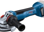 Akumuliatorinis kampinis šlifuoklis BOSCH Professional, GWS 18V-10 P Solo, 125 mm, be akumuliatoriaus ir kroviklio