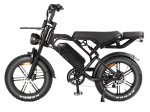 Elektrinis dviratis Sponge Scrambler Fat bike 700W, 48V 15Ah ličio jonų baterija, 80km, juodas 