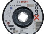 Išgaubtas šlifavimo diskas BOSCH X-LOCK, 125 x 6 x 22,23, A 30 T BF