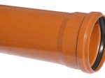 Lauko kanalizacijos vamzdis MAGNAPLAST PVC, 160x3000, SN4, EN 13476-2