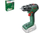 Akumuliatorinis suktuvas BOSCH Green Universal Drill 18V-60, Solo, 18V, maks. sukimo momentas 60 Nm, bešepetėlis variklis, 13 mm griebtuvas, svoris 1,3 kg, be akumu. ir kroviklio