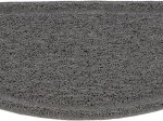 Kilimėlis kačių tualetui TRIXIE , pusiau apvalios formos, 41x25 cm, antracito spalvos