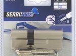 Spynos cilindras SERRUPRIX Tiger 6, 5 raktai, žalvarinis, nikeliuotas, 50x30 mm, 216619