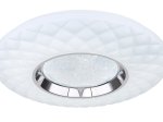 Lubinis LED šviestuvas GLOBO Magnificue Smart Light, 30W, 230 V, 3300 lm, 3000/4000/6000 K, su pultu, dimer., laikmatis, atminties funkcija, 490x68mm, 48006FSH-30
