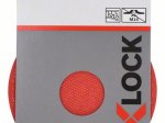 Šlifavimo padas "Velcro" tipo lapeliams BOSCH X-Lock, 125 mm
