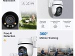 Išmanioji lauko kamera TP-LINK Tapo C520WS, pasukama