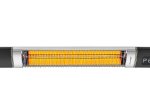 Infraraudonųjų spindulių šildytuvas LUXEVA Pro-Wl-B, 2500W, juodas