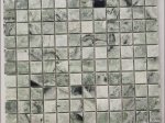 Natūralaus akmens  mozaika MONA MOSAICS  TDSK-1, 305 x 305 x 6 mm, 15 vnt./dėž., spl. žalias marmuras