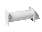 Sieninis rekuperatorius EUROPLAST E-Extra, D150 mm, su laidu ir jungikliu, EER150WP