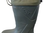 Vyriški guminiai batai EVA, pašiltinti,su išimamu pamušalu, aukštis 40 cm, žalios sp., 42/43 dydis, PE135