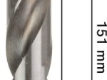 Grąžtas metalui BOSCH HSS-G, DIN 338, 13 × 101 × 151 mm