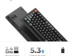 Belaidė žaidimų klaviatūra KEYCHRON V6 Ultra 8K, 100% mechaninė, juodos sp., V6U-D3