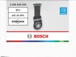 Daugiafunkcinio įrankio pjūklelis BOSCH, 50 x 32 mm 25Pack