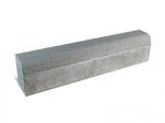 Pažemintas gatvės bortas BRIKERS, matmenys 1000 x 220 x 150 mm, juoda spalva
