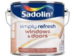 Langų ir durų dažai SADOLIN Simply Refresh Doors&Windows, 2,33 l, BC bazė, pusiau matiniai