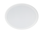 Montuojamas šviestuvas panelė PHILIPS Meson, įleidžiama, LED 16,5 W, 3000 K, 1660 lm, apvali, baltos sp., 165 mm skersmens