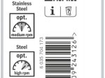Grąžtas metalui BOSCH HSS-Co, DIN 338, 5,1 × 52 × 86 mm
