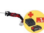 Akumuliatorinis tiesinis pjūklas EINHELL TE-AP 18/13 Li - Solo, 18 V, komplekte 2 pjūkleliai, be akumuliatorių ir kroviklio
