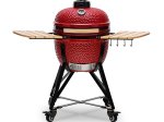 Keramikinė kepsninė KAMADO BONO, 20" 52 cm (raudona)