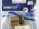 Spynos cilindras SERRUPRIX Tiger 6, 5 raktai, žalvarinis, 30x10 mm, 216600