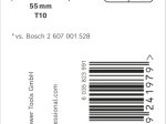 Smūginis sukimo antgalis BOSCH Impact T10, 50 mm, 1 vnt.