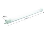LED šviestuvas TOPE Naka, 100 W, 4000 K, 10000 lm, IP65, matmenys: 1200 x 85 x 80 mm