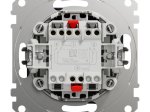 Jungiklis SCHNEIDER 10-1-Sdd111107, SEDNA Design, 1 klavišo, įleidžiamas, kryžminis, baltos spalvos, 10A 250V