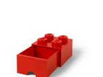 Daiktadėžė-stalčius LEGO, 25 x 18 x 25 cm, raudonos sp.