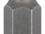 Šešiabriaunis antgalis BOSCH, l=25mm 4,0 mm, Extra Hart, 3 vnt