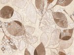 Dekoratyvinės keraminės plytelės KAI EDEN LEAVES LIGHT BEIGE 3422, 1,625 m2/dėž., 25 x 50 cm, spl. smėlio, ruda