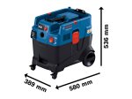 Sauso - šlapio siurbimo dulkių siurblys BOSCH Professional, GAS 400 A, 1200 W, 06019M0020