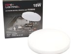 LED šviestuvas TOPE Riosens, 18W, 3000/4000/6000K, 1627 lm, IP54, su mikrobangų davikliu, apvalus, baltas, 280 x 50 mm, 6004000078