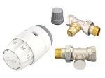 Radiatorių termostatų komplektas DANFOSS, tiesus, RAS-C2+RA-FN+RLV-S 15 S, 013G5254