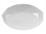 Lubinis LED šviestuvas GTV Stars, 24W, 4000K, 1800 lm, 220-240V, IP40, 120 laipsnių, baltos sp., deimanto formos, 410 x 105 mm, LD-STARS24W-NB