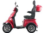 Elektrinis skuteris EKOMOTO Vista-K3, Raudonas, 20 Ah švino baterija