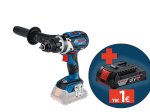 Akumuliatorinis suktuvas BOSCH Professional GSR, 18V-110 C, SOLO, sukimo momentas 47-85-110 Nm, 13 mm griebtuvas, 06019G0108, be akumuliatoriaus ir kroviklio
