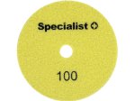 Deimantinis šlifavimo diskas SPECIALIST+, universalus, 125 mm, 100P