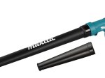 Akumuliatorinis pūstuvas MAKITA DUB186SFX1, 18 V, 1x3,0 Ah akum., kroviklis DC18SD, oro srautas 3,2 m³/min, svoris 1,4 kg