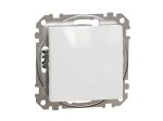 Perjungiklis SCHNEIDER 10-1-Sdd111106, SEDNA Design, 1 klavišo, įleidžiamas, baltos spalvos, 10A 250V
