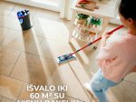 Grindų valymo sistema su kibiru VILEDA H2PRO