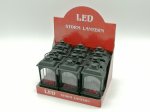 Žibintas Židinys, su LED, 7 x 12,5 cm